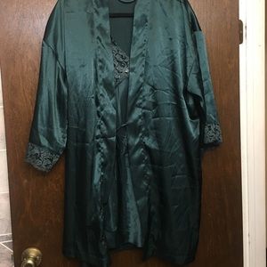 Victoria’s Secret robe and slip set